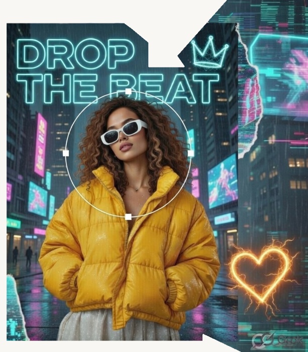 Picture cropper showing circle heart star and rhombus shape examples